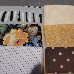 LOT OF 15 FAT QUARTERS COTTON FABRIC ASSTD COLORS & DESIGNS lot 7