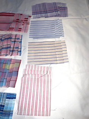 110 pcs thin cotton quilting squares, 3.75″x3 3/8,” 18 different colors/patterns