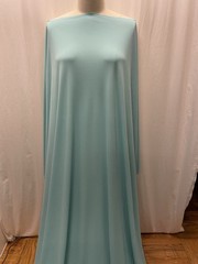 Very Fine Quality Double Knit Polyester Teal Blue Color Fabric By The Yard 64″ W