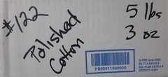 5 lb 3 oz Box of Assorted Fabric Scraps – Assortment of Polished Cotton FSBTB122