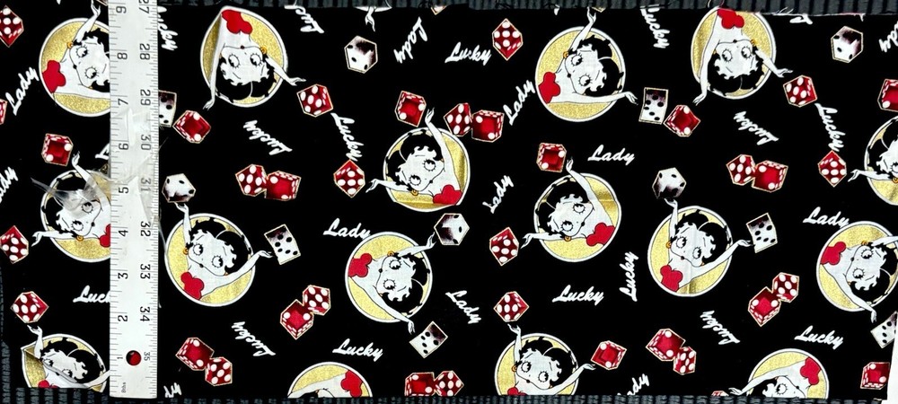 VTG Betty Boop: Lucky Lady – Fat Eighth: 9” x 21”