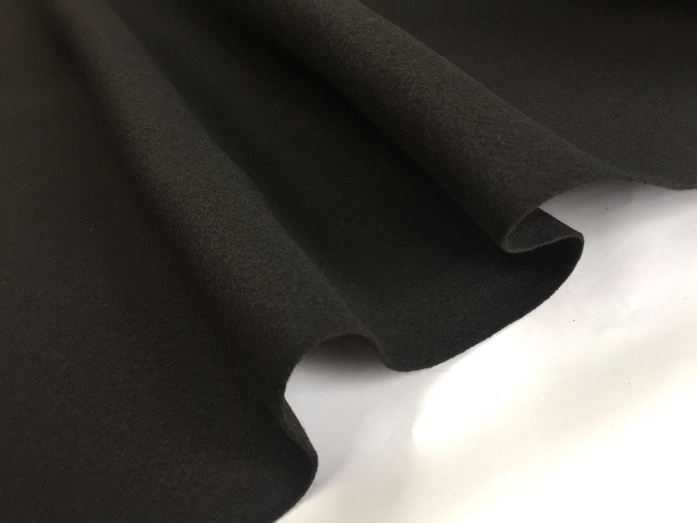 FELT FABRIC Material Craft Plain Colours Polyester 102cm Wide BLACK