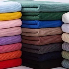 43.34×7.88 Inch Red 01 Soft Cotton Stretch Ribbing Fabric Cuffs Collar Trim