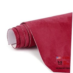 Premium Suede Fabric Wrap – 17×70 inch Suede Wrap for 17 x70 Inches Burgundy