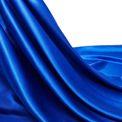 Royal Blue Satin Fabric 5 Yards 55″ Wide, Shiny and Soft Charmeuse Satin Fabric