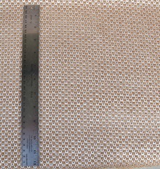 Antique/Vintage Style Blanky Checkered Woven Heavy Upholstery Fabric 54″W
