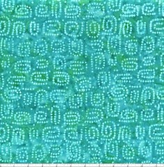 Wilmington Batiks – Sea Stars – Dotty Dots – Green