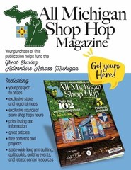2025 All Michigan Shop Hop Magazine 102 Shops BRAND NEW Free Patterns
