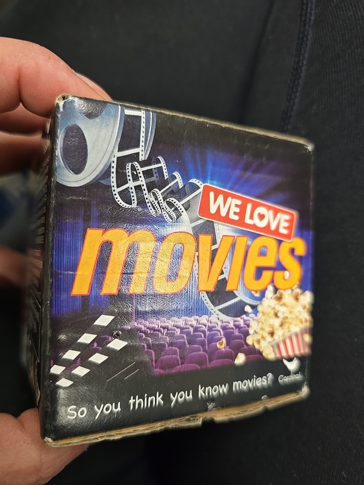 We Love Movies – Cinema Trivia Questions Boxed Card Game – Family Fun