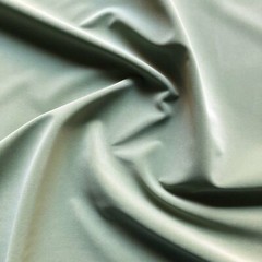 Modern Solid Lightweight Velvet Upholstery Fabric 54″ in Stone Blue