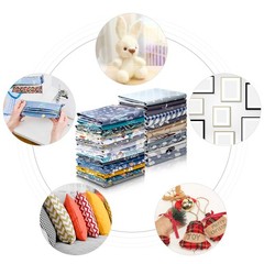 Tatuo 30 Pieces 10 x 10 Inches Spring Cotton Fabric 10 Inches, Assorted