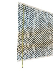 Rebecca Atwoods Bricks Blue And Green Fabric 56.5 Inches x 78 Inches
