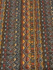 SERENGETI III African Tribal Print Fabric 95×44 Ethnic Upholstery Craft Cloth
