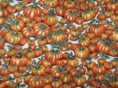 Hoffman International Fabrics PUMPKINS ALLOVER Cotton Fabrics Orange SBTY X 42″