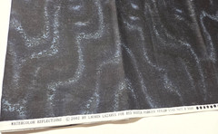 Lauren Lazarus Fabrics Watercolor Reflections, 2 yards, Black, Grey, 100% Cotton