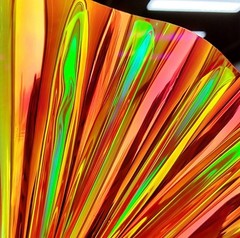 PVC Holographic Iridescent Rainbow Colorful 0.35-0.4mm Translon USA Seller