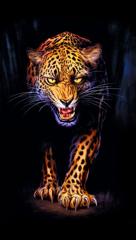 Feline Drive Fabric ANIMAL KINGDOM Jaguar Panel Robert Kaufman Sold by the PANEL