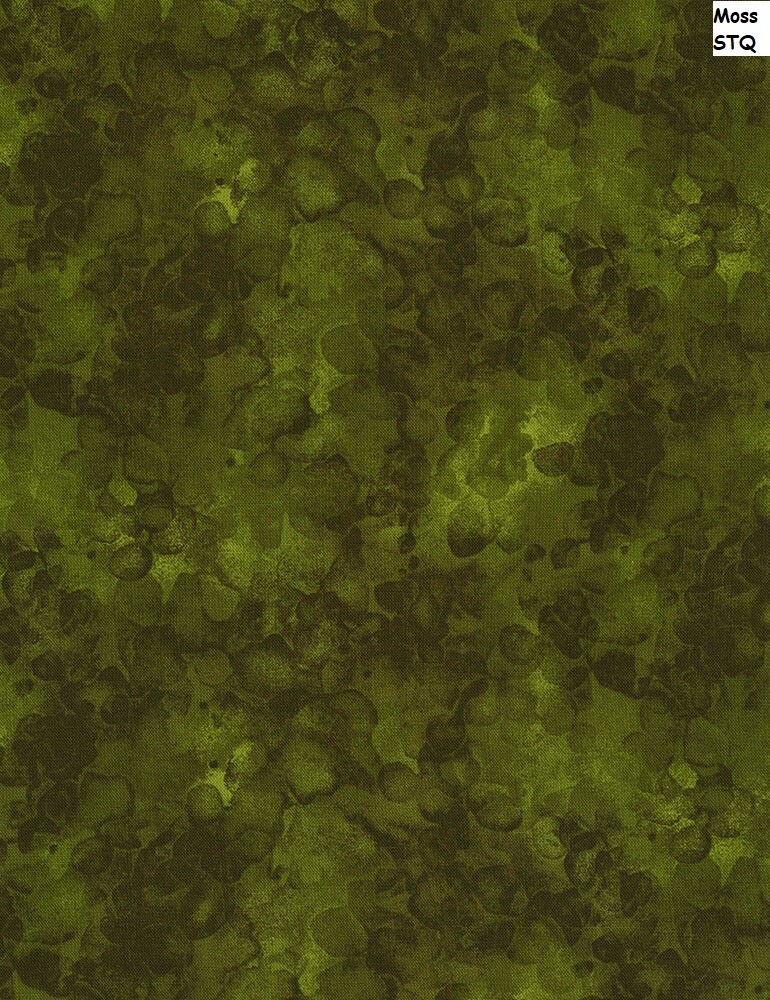Solid-ish Tone on Tone cotton quilt fabric BTY Timeless Treasure MOSS green