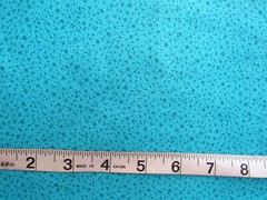 1 yd 100% Cotton Fabric Blue with Bubble Like Dots