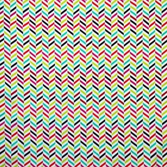 Chevron Striped Fabric Tutti Tango 71468 by AMF 44” long x 45″ wide 100% Cotton