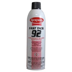 FOAM BLACK AUTO HEADLINER FABRIC 3/16″ BACKING 108″L X 60″W W/ CAN OF ADHESIVE
