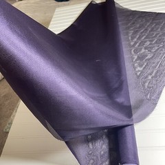 SILK purple, FABRIC 1 Yard (36inches) x 44 inches wide
