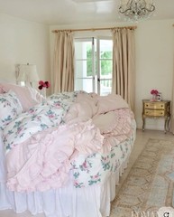 Rachel Ashwell Shabby Chic Couture Baby Pink Linen Princess Petticoat Line New