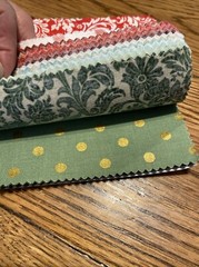 Flaurie & finch Shiny Objects Holiday 5×5 Quilt Squares 42 Pieces 100% Cotton