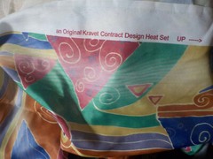 6 Yards 64 In Fabric Kravet Contract Swirl Abstract Multi Color Orange Blue Gold