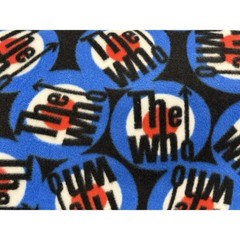 Fleece By Yard THE WHO Red White Blue Black NEW Joann Fabric – Read Description