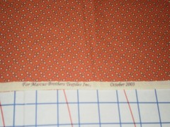 Aunt Grace Through the Year Judie Rothermel 2003 Marcus Brothers 1 yard orange