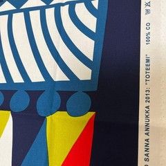 Marimekko Totemi Fabric Colorful 145x120cm Cotton Handcraft