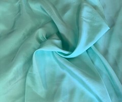 Seafoam Green China Silk HABOTAI Fabric 12mm weight