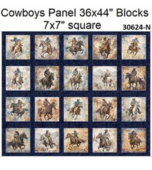 Running Wild Horses BTY Cotton quilt fabric QT Western Saddles 30628-A Rusty Tan
