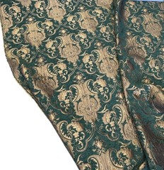 Drapery and Upholstery Chenille Fabric By the Yard Elegant Damask Pattern 58″ w