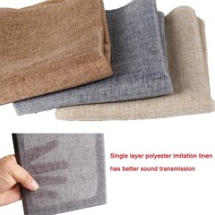 Speaker Grill Cloth Linen Single Layer Speaker Fabric Protective Dustproof Me…