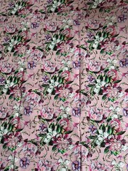 Authentic Top French designer cotton luxury Fabric. Made in Italy
