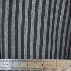 Jersey Knit Fabric, Black & Gray Stripe(#JKF01) – By The Yard