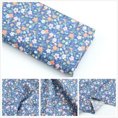 Twill Cotton Fabric Patchwork Floral Cloth Dress Costume Material Sewing Crafts