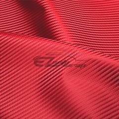 Red Carbon Fiber Fabric Cloth Marine Vinyl 54″ Wide Plain Weave Upholstery