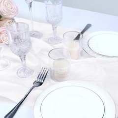 Sheer Organza Fabric by The Yard, 60 Inch Wide White Organza Fabric Bolt Bridal