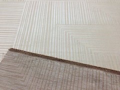 DONGHIA FABRIC JACKSON WILLOW WHITE STRIPE VELVET UPHOLSTERY FABRIC BY THE YARD