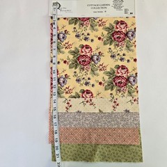 Vintage Sample Swatch Pack Quilting Treasures Cranston Fabric Cottage 11″x15-21″