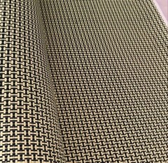 200G Yellow+Black Aramid Carbon Fiber Blended Cloth Fabric 50cm(L) 100cm(W)