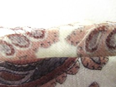 Brushed Winter Cotton paisley fabric 92cm wide x 4 meters