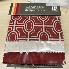 Fabric Sample Book Barrow Reds Yellows Geometric Trends 8×8 6×8 4×8 18 Pg Each