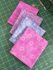 Quilting 100% Cotton *Fat Quarters* *Riley Blake* *MDG* PINK BLUE PURPLE