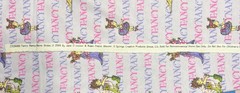 Fancy Nancy Flannel Purple Fabric Springs Creative 36″ x 42″w BTY By The Yard