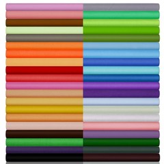 40 PCS 10×10 Inch Solid MultiColor Fabric Squares Bundles Quilting Craft