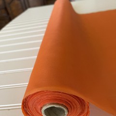 SILK ORANGE , FABRIC 10 Yards x 22 Inches Wide or 360 Inches x 22 Wide